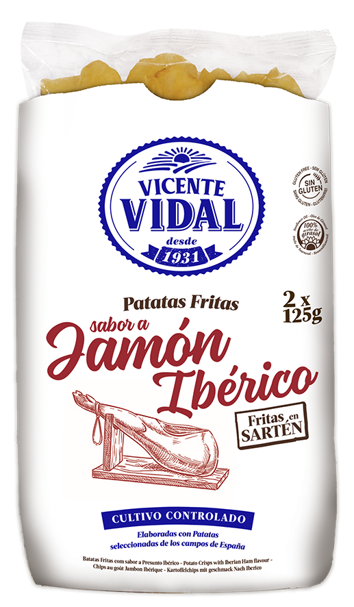 3D Cartucho Jamon 2x125g Blanco